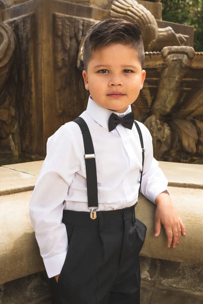 "Wyatt" Boys 4-Piece Barn Wedding Set